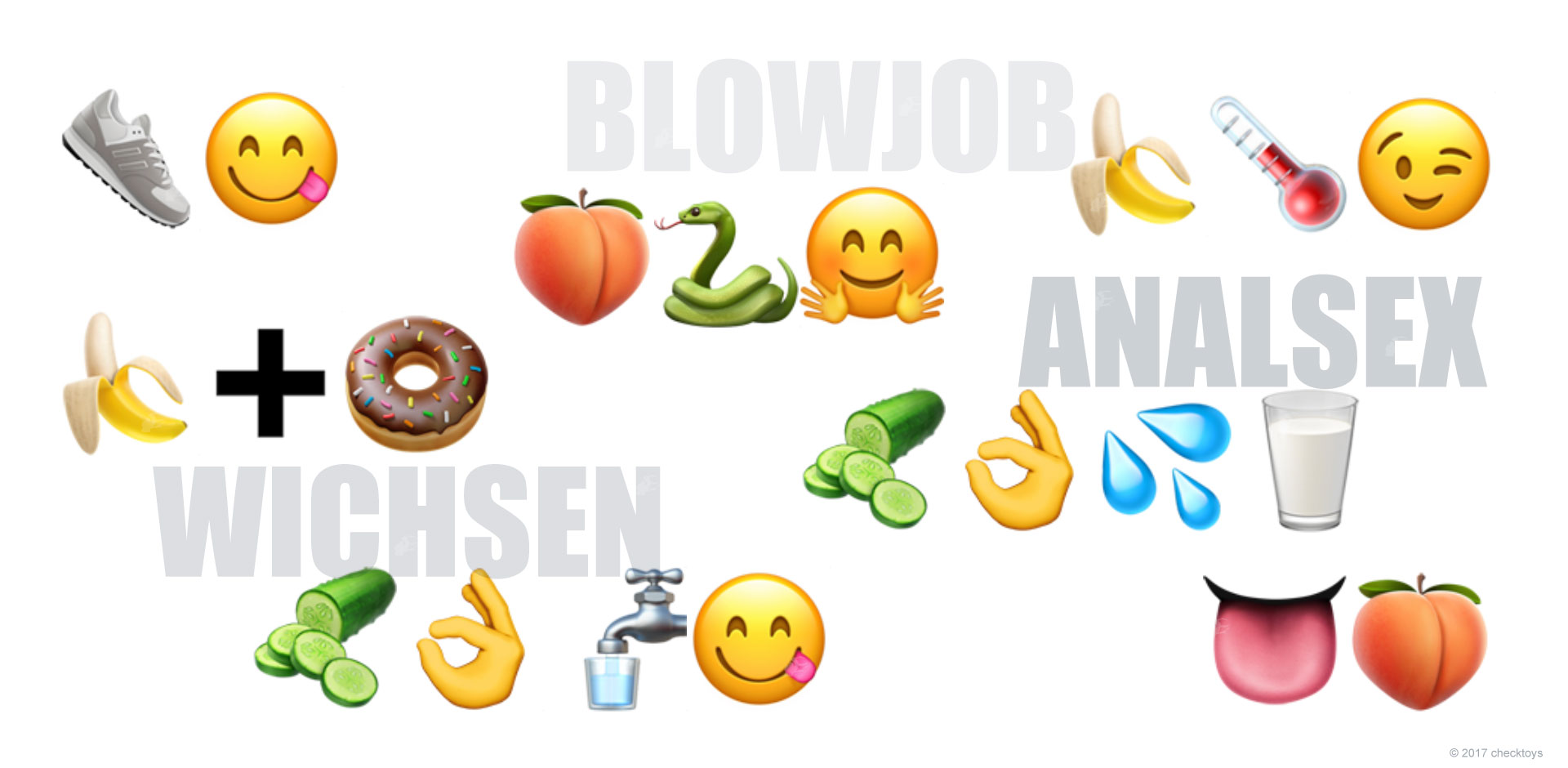 🍌🌡😉 40 Emoji-Kombinationen und ihre sexuelle Bedeutung